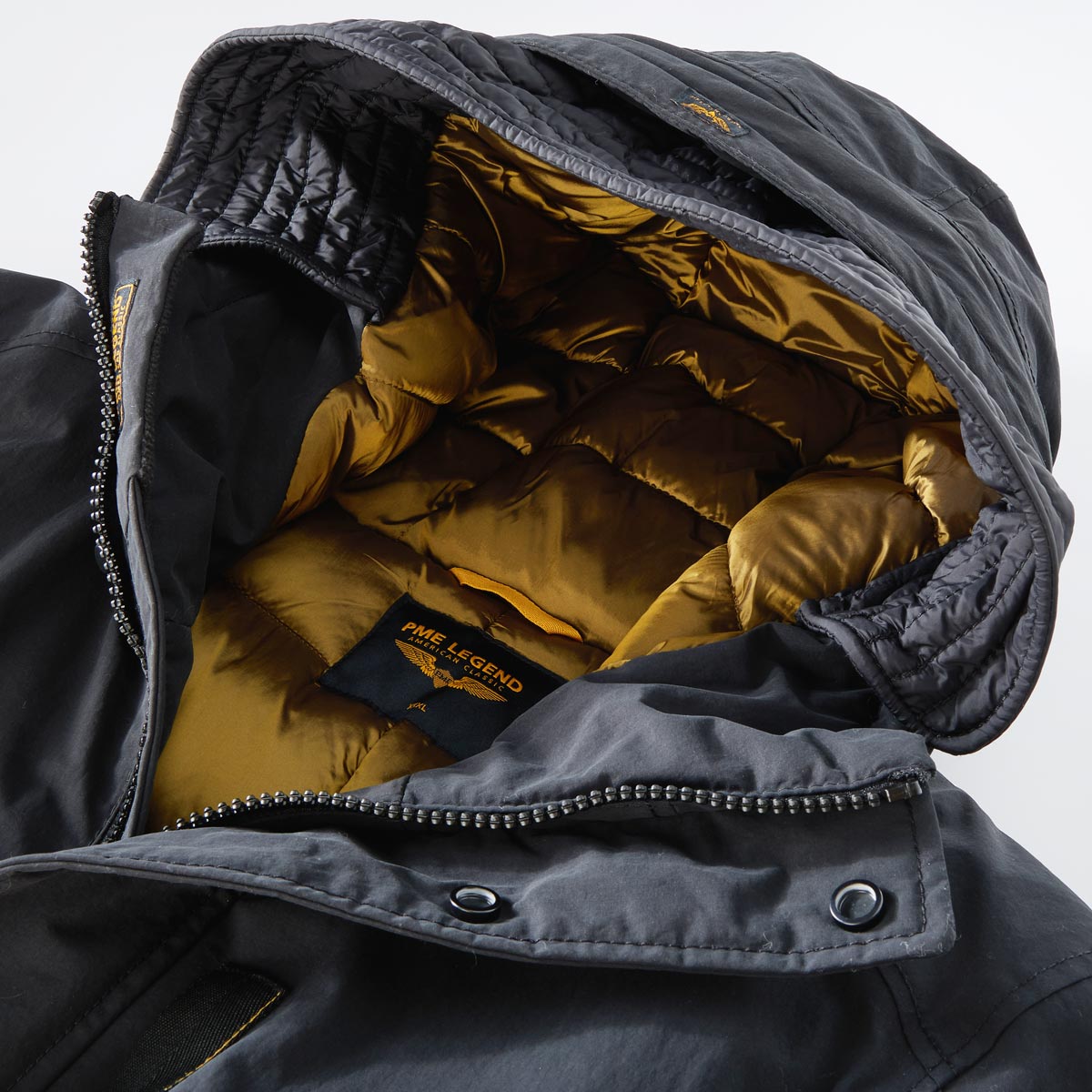 PME LEGEND Parka, wasser- und winddicht schwarz