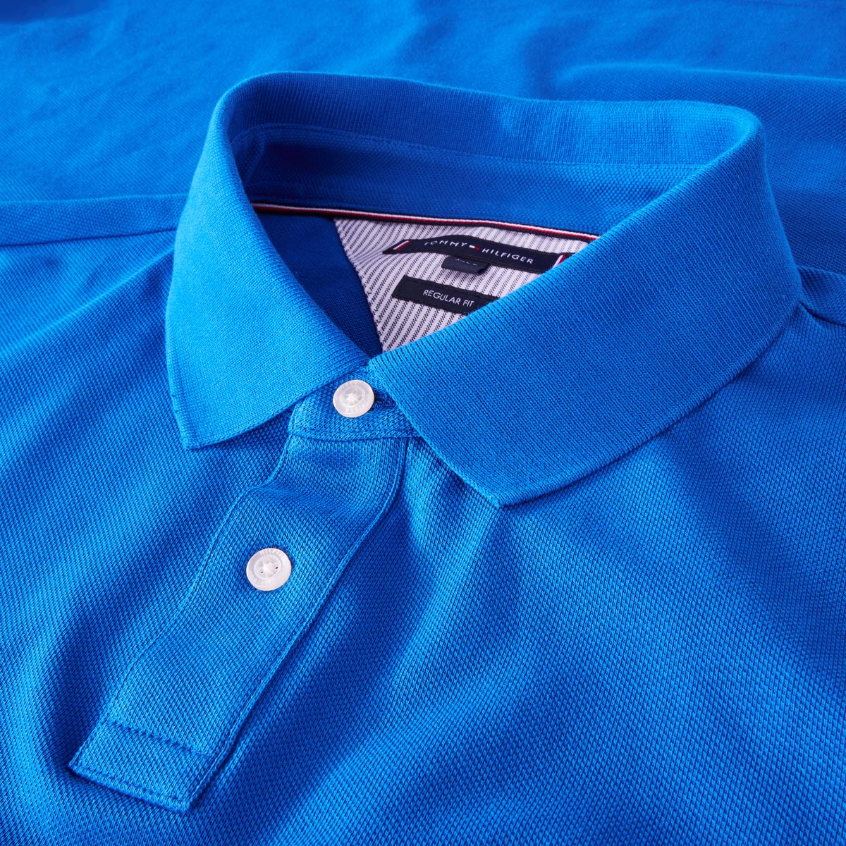 Tommy Hilfiger Poloshirt mit Stretch blau