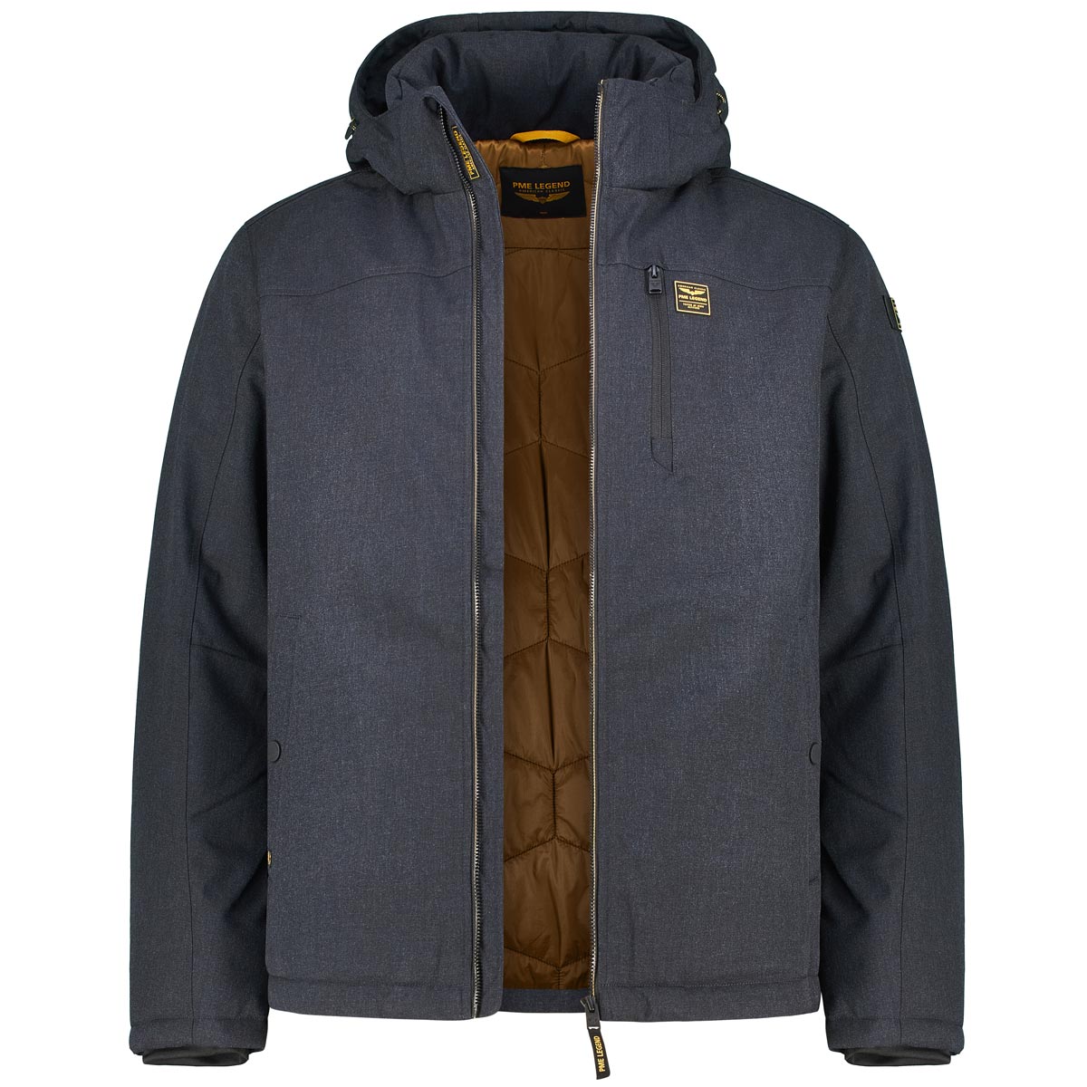 PME LEGEND Wattierter Blouson, wasserabweisend blau