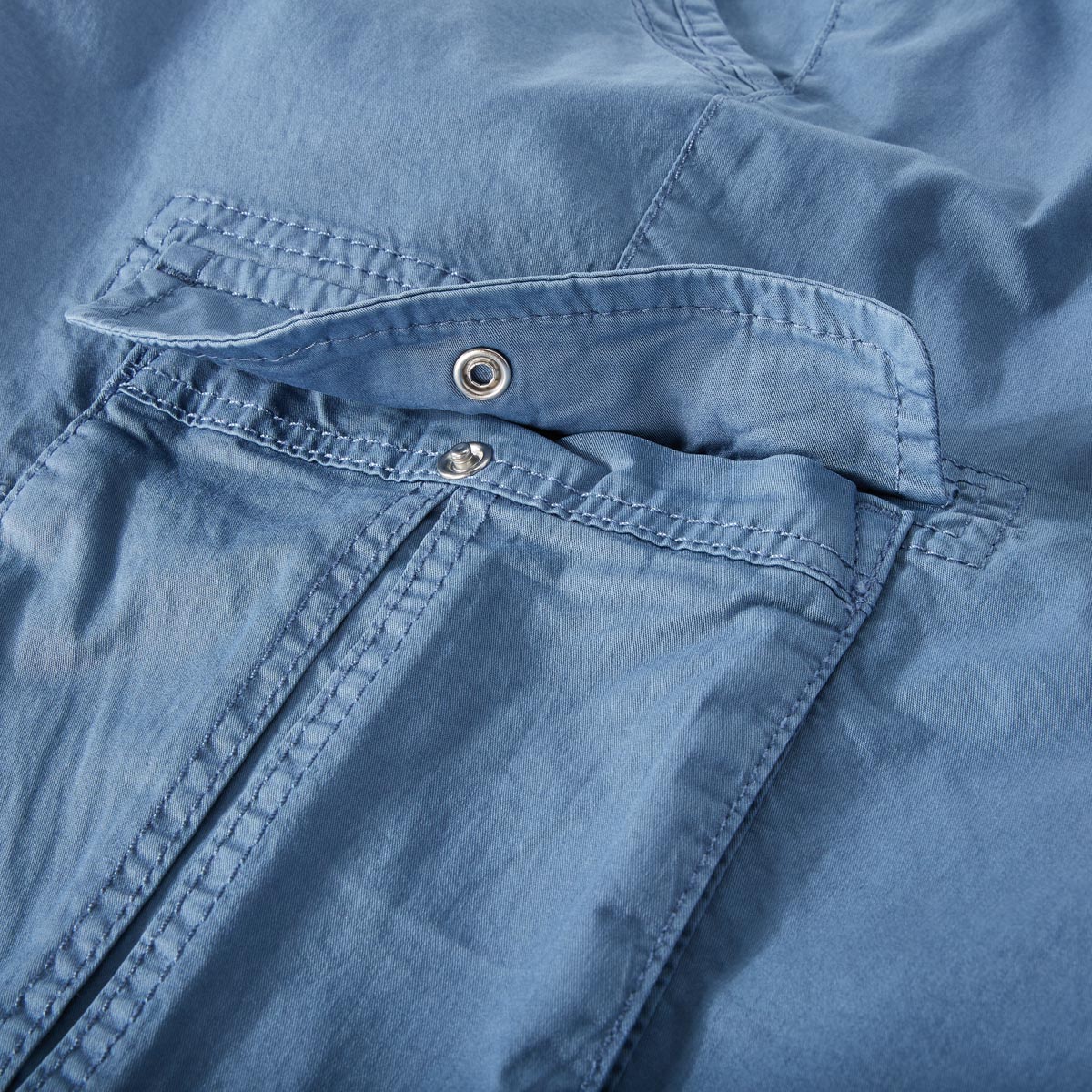 Eurex by Brax Stretch-Cargo-Shorts mittelblau