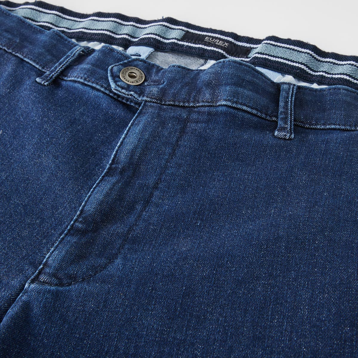 Eurex by Brax Chino-Jeans "Jim" mit Stretch, Tapered Fit dunkelblau