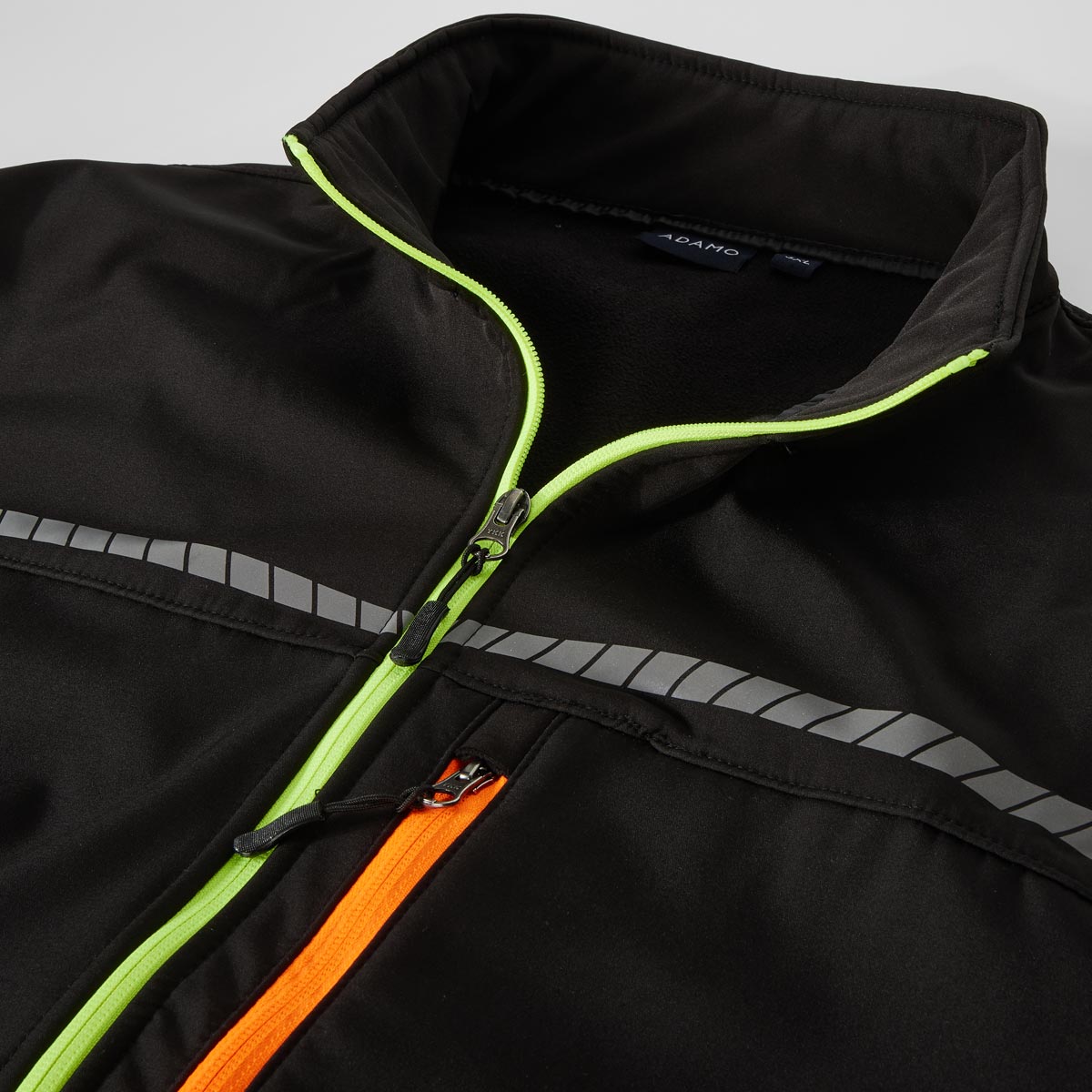 ADAMO Softshell-Arbeitsjacke  schwarz