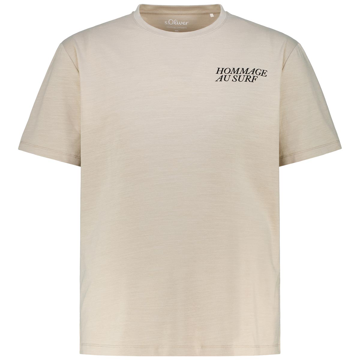 s.Oliver T-Shirt mit Stretch braun