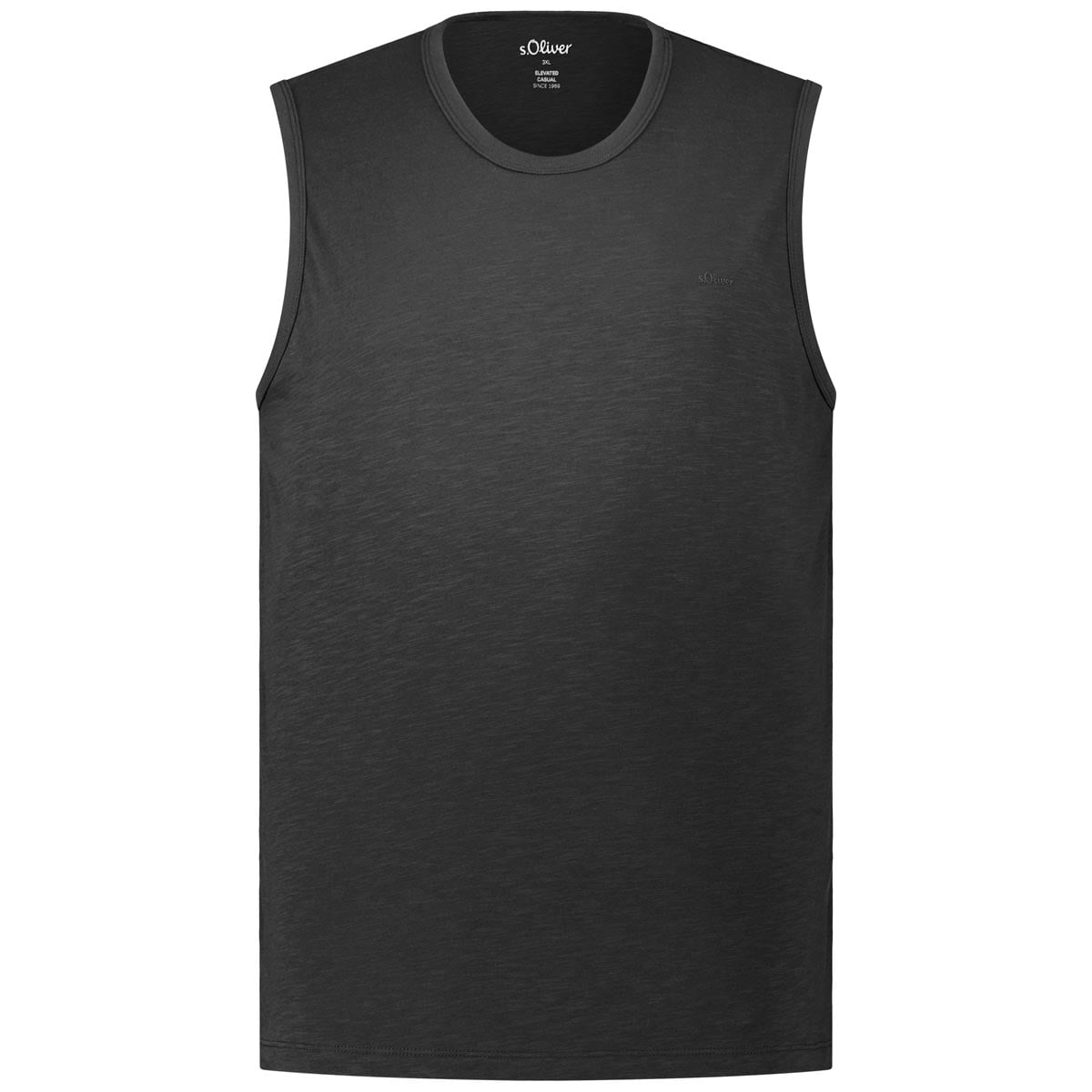 s.Oliver Tanktop aus Baumwolle schwarz s.Oliver Tanktop aus Baumwolle schwarz