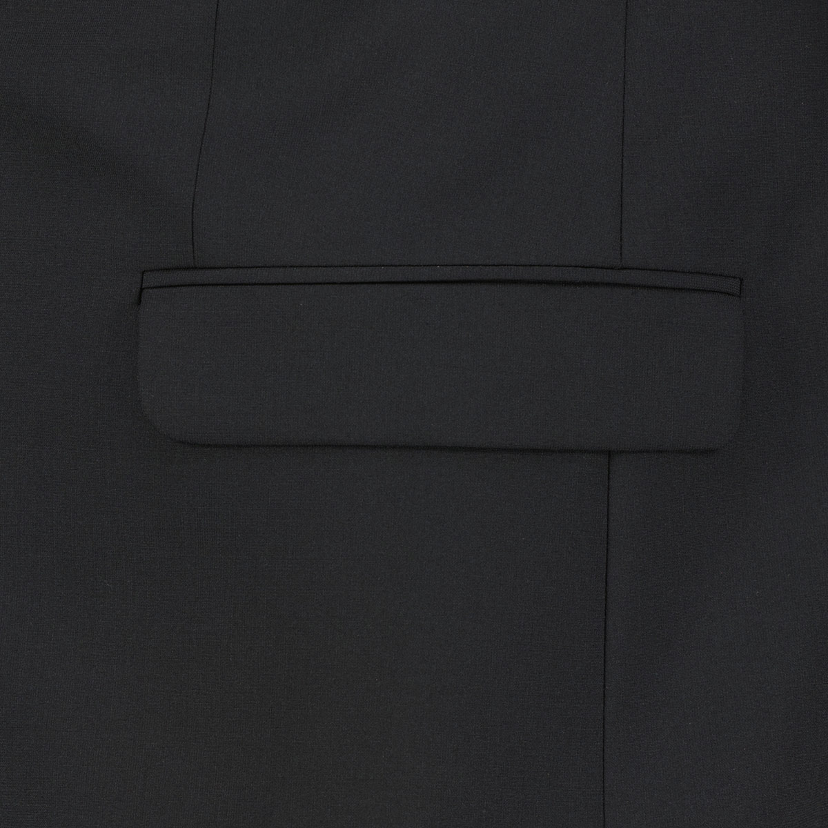 Weis Anzugsakko mit Stretch schwarz