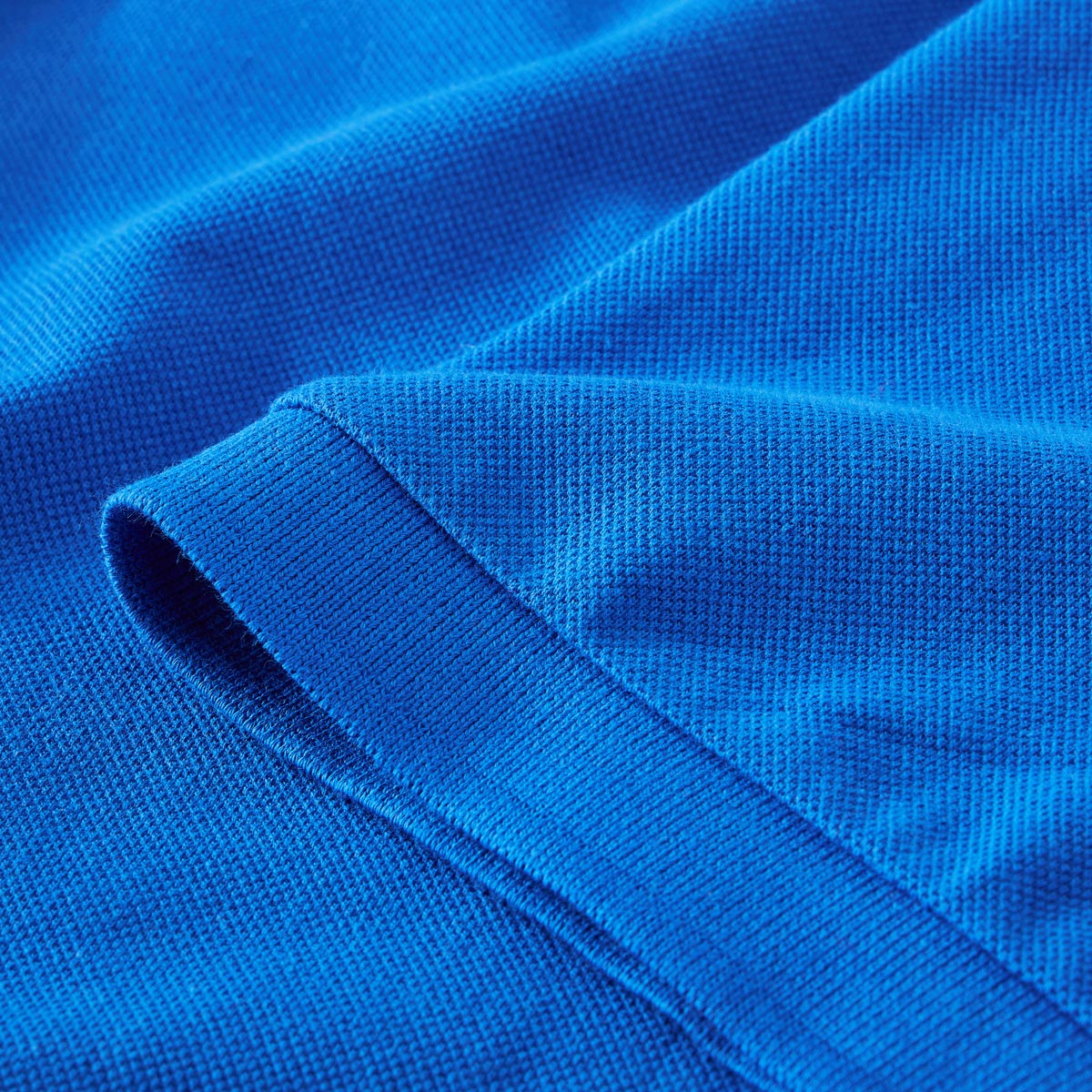 North Poloshirt aus Baumwoll-Piqué royalblau