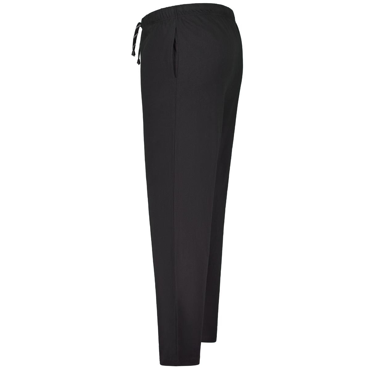 ADAMO Freizeithose aus Baumwoll-Jersey schwarz