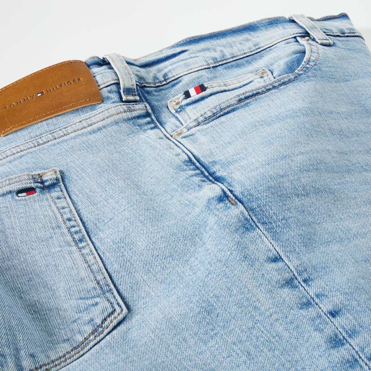 Tommy Hilfiger Stretch-Jeans "Madison", Regular Fit hellblau