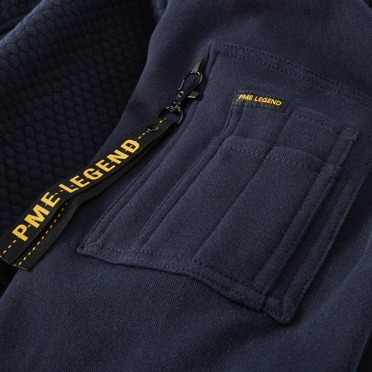 PME LEGEND Sweatjacke dunkelblau