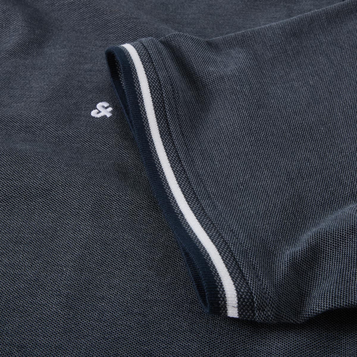 Jack&Jones Poloshirt aus Biobaumwolle grau