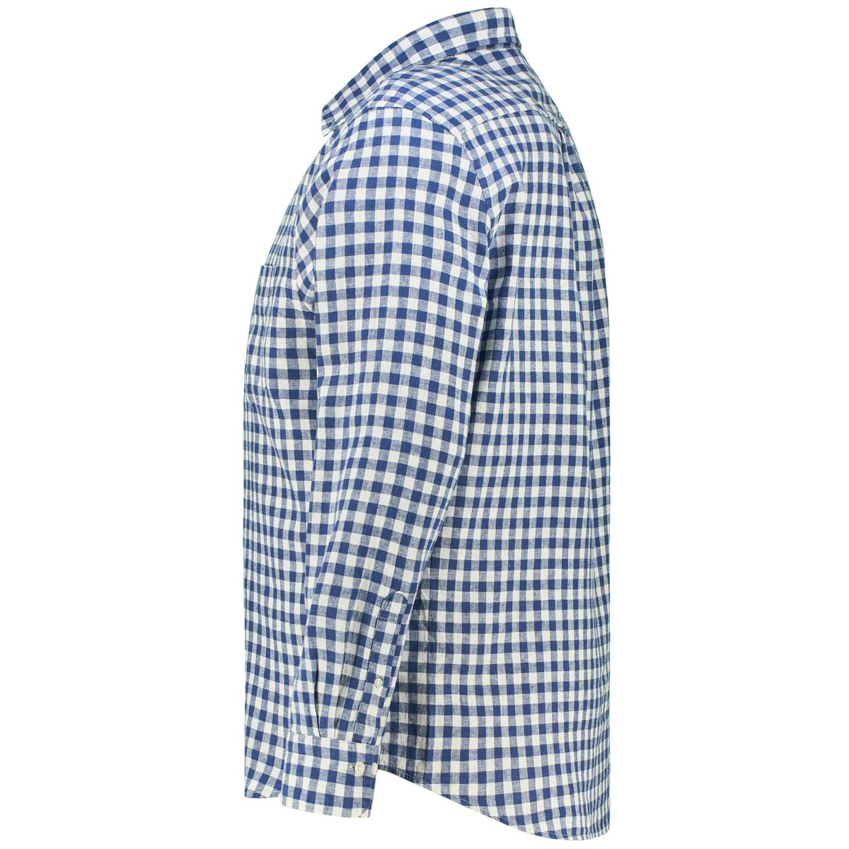 Gant Freizeithemd mit Leinen blau