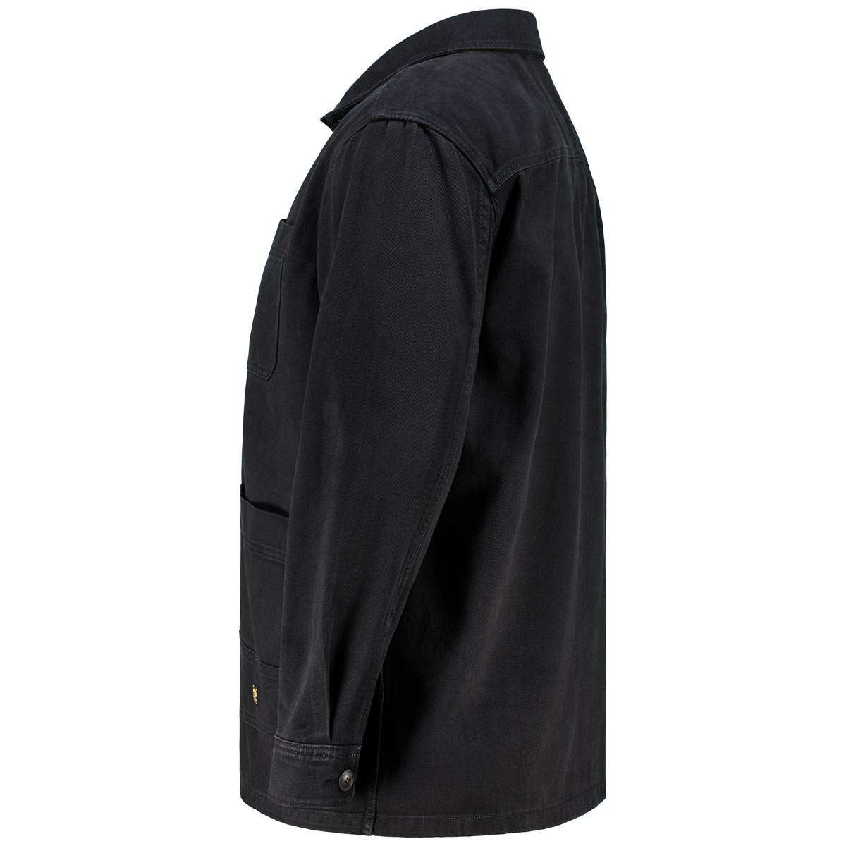 Jack&Jones Jeans-Overshirt aus Biobaumwolle schwarz