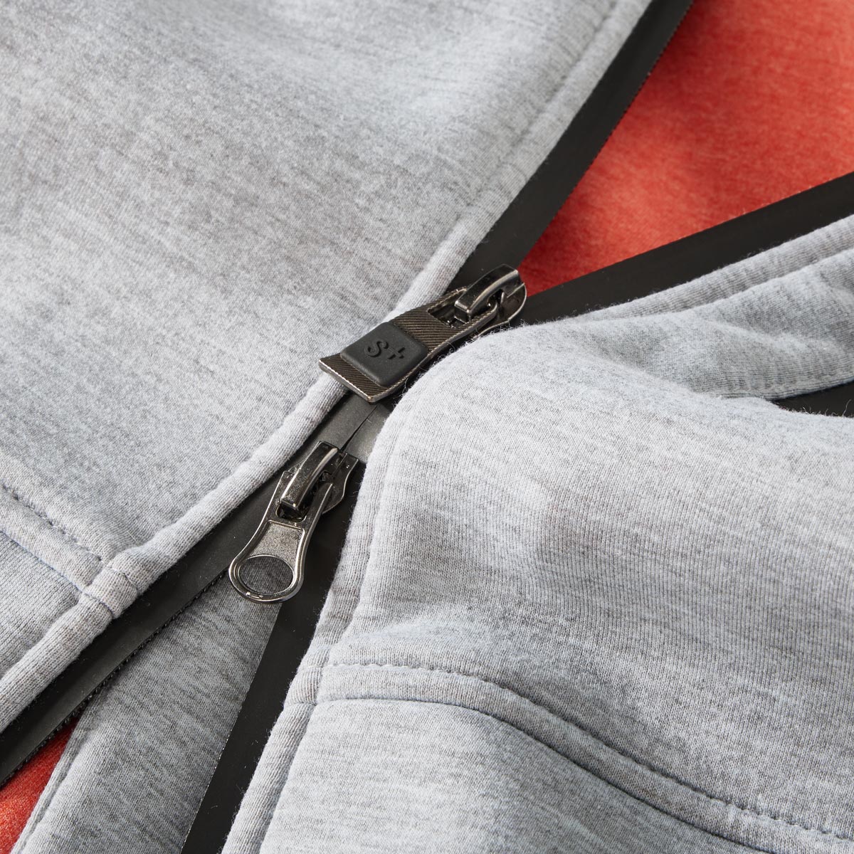 STOY Blousonjacke aus Stretch-Jersey grau