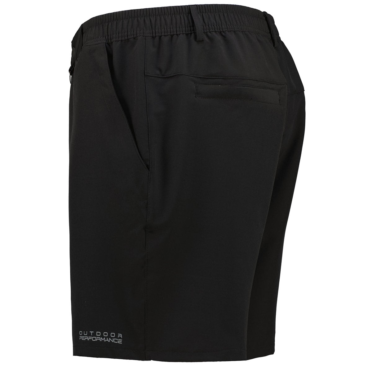 ADAMO Cargo-Shorts aus Funktionsmaterial schwarz ADAMO Cargo-Shorts aus Funktionsmaterial schwarz