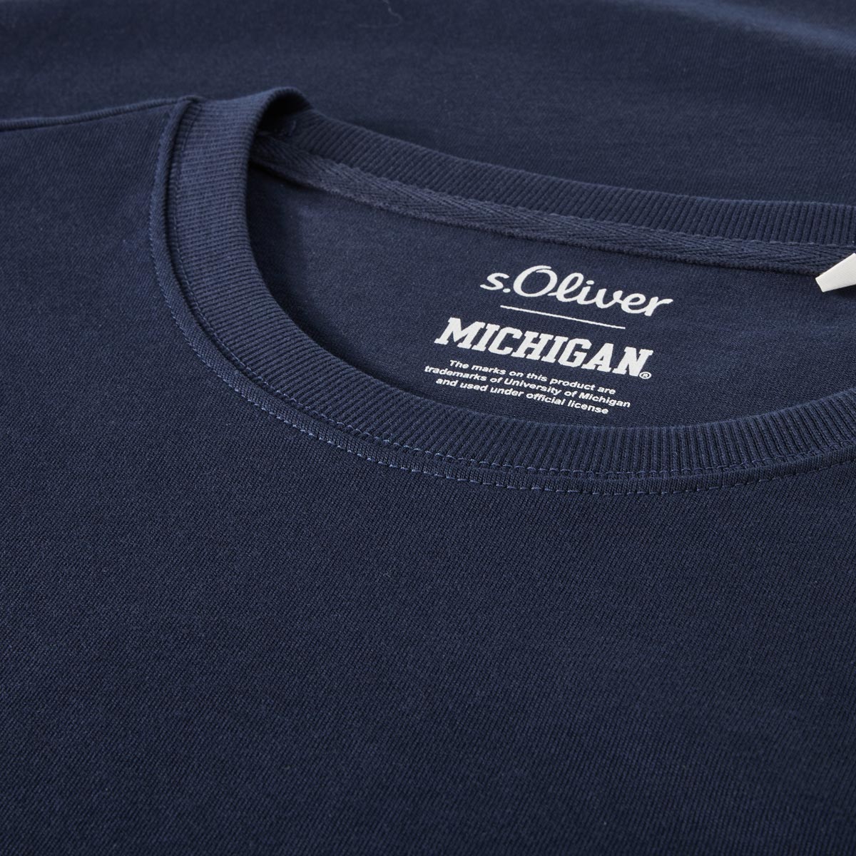 s.Oliver T-Shirt mit Statement-Print Farbe dunkelblau Größe: 3XL günstig online kaufen