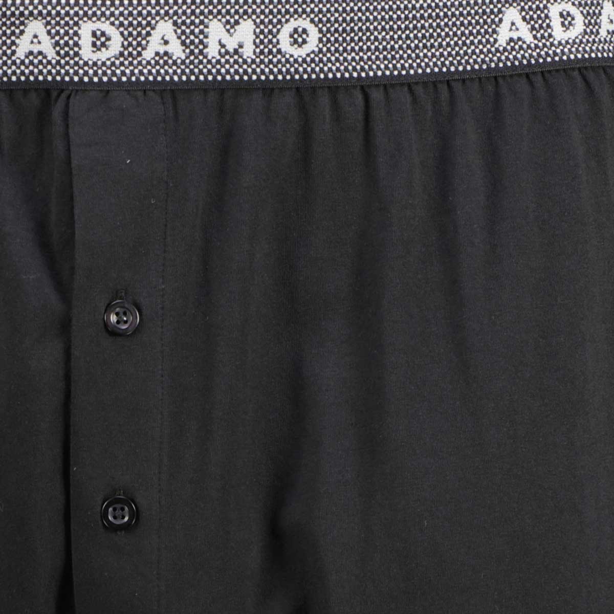 ADAMO Doppelpack Boxershorts mit Elasthan schwarz