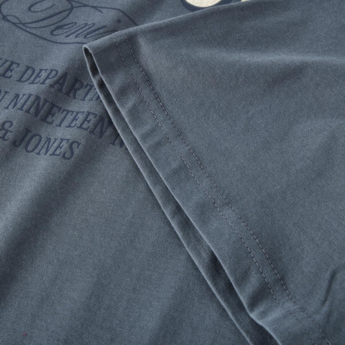 Jack&Jones T-Shirt mit Label-Print grau