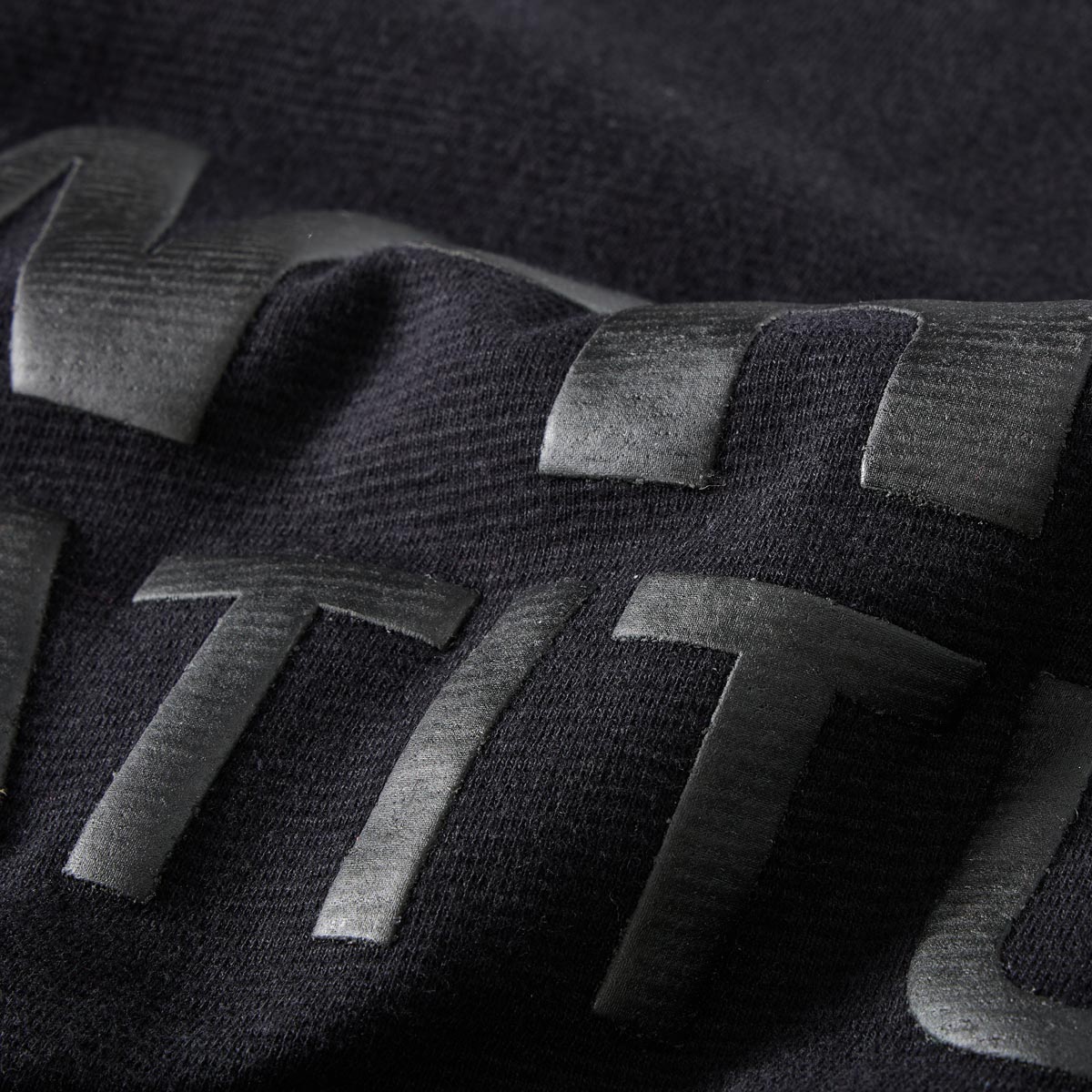 North Sweatshirt mit Label-Print schwarz