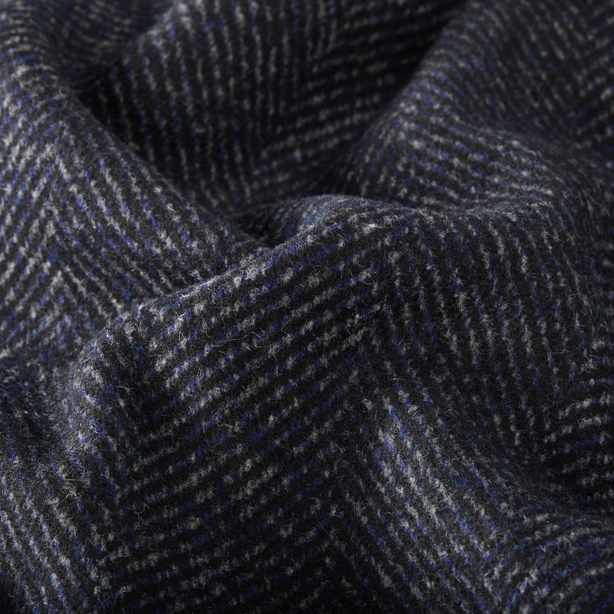 Lerros Kurzmantel aus Wollmischung blau