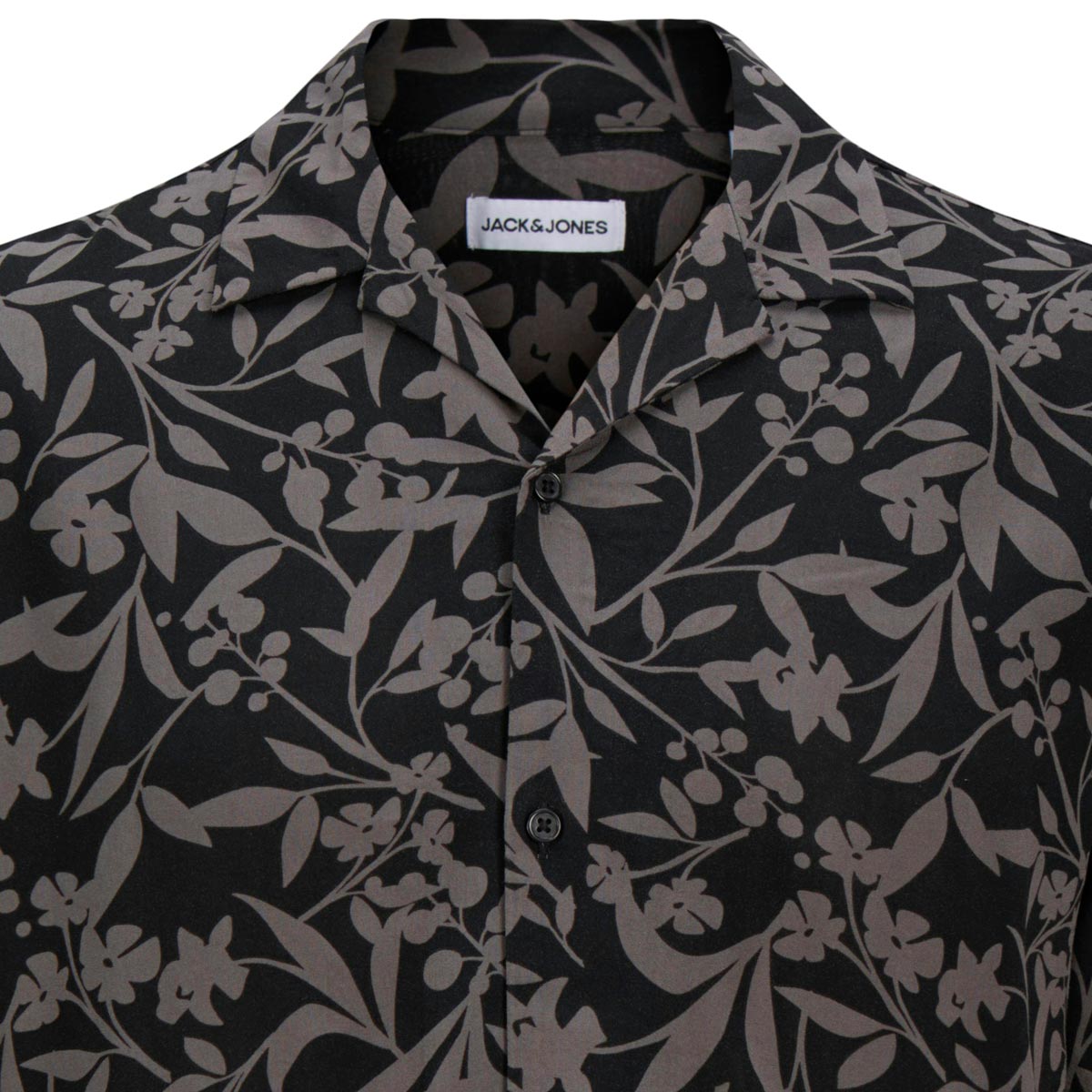 Jack&Jones Freizeithemd aus Viskose grau