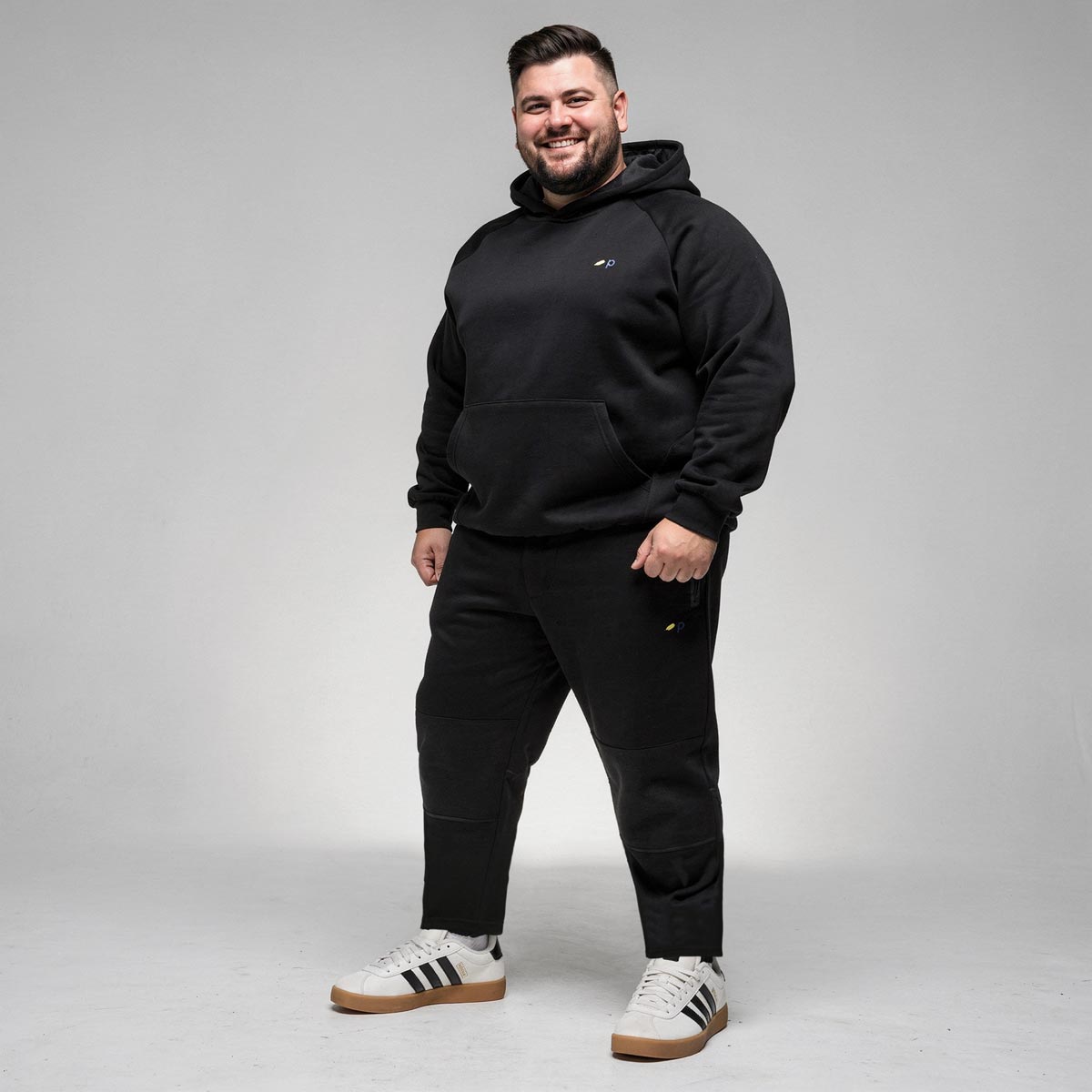 Pfundskerl p ACTIVE Jogginghose, elastisch, weich und leicht schwarz