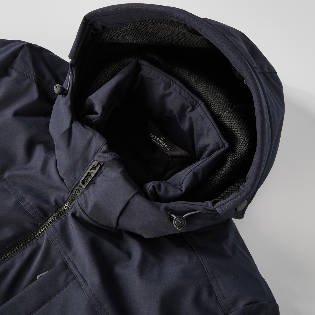 CASA MODA Winterparka mit Stretch marine