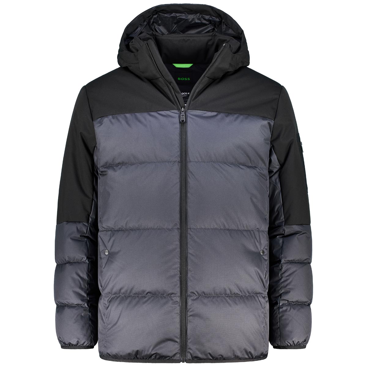 Steppjacke mit Daunen-Feder-Füllung, wasserabweisend