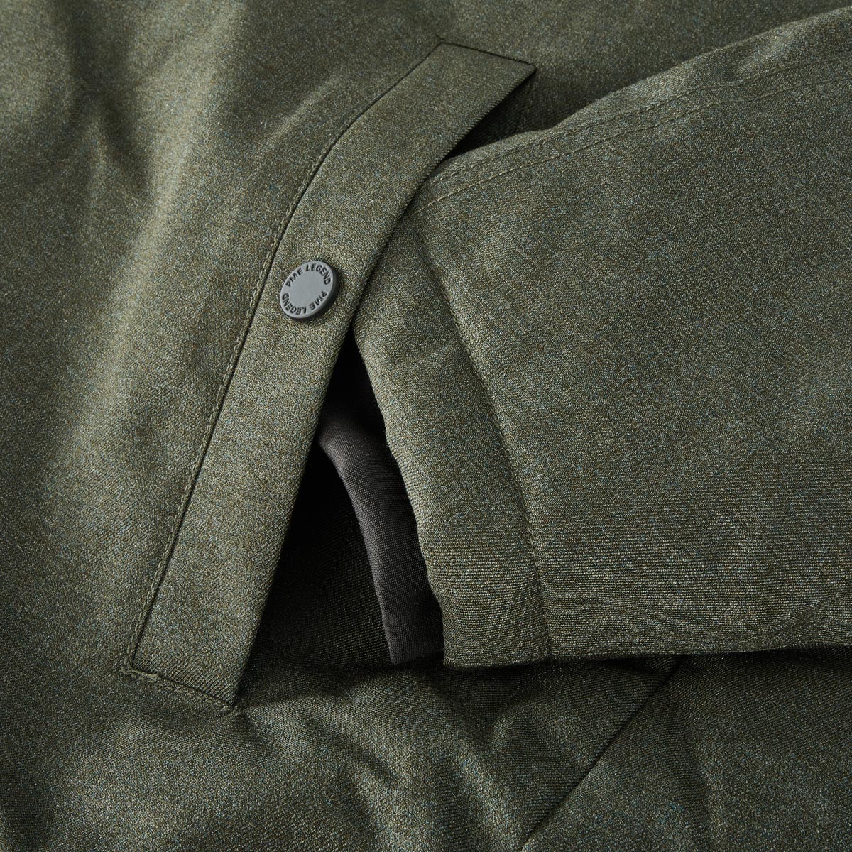 PME LEGEND Wattierter Blouson, wasserabweisend grau