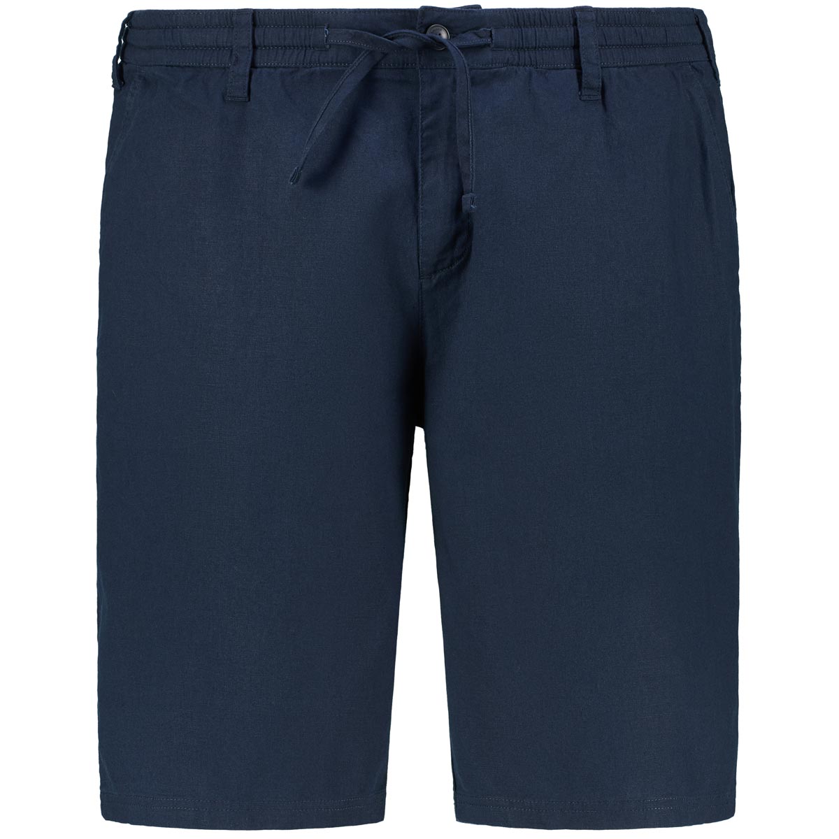 s.Oliver Chino-Shorts mit Leinen Farbe blau Größe: W48 günstig online kaufen