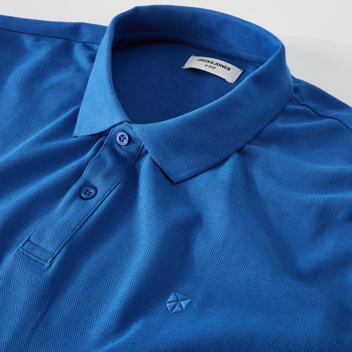 Jack&Jones Poloshirt aus Baumwolle blau