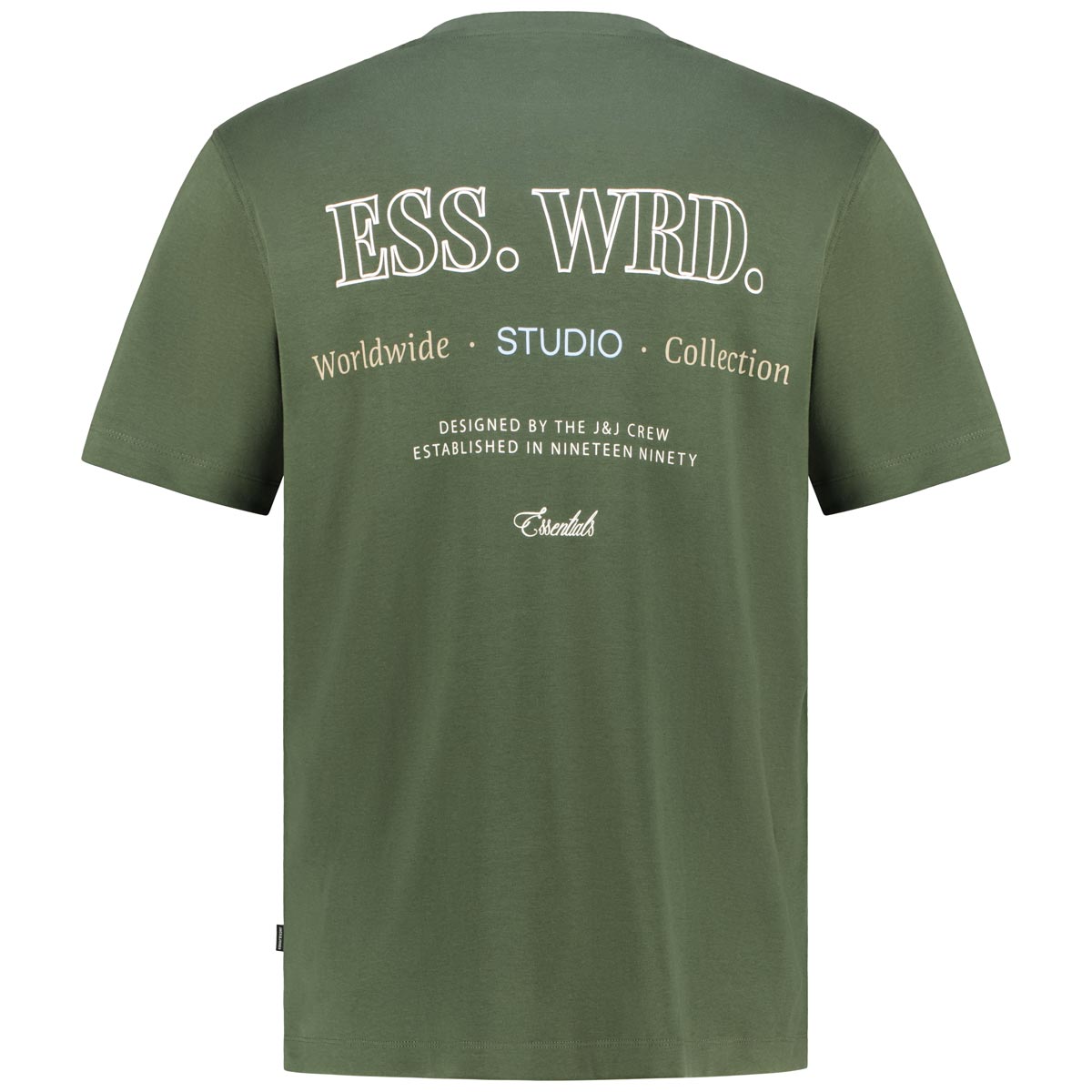 Jack&Jones T-Shirt aus Biobaumwolle grün