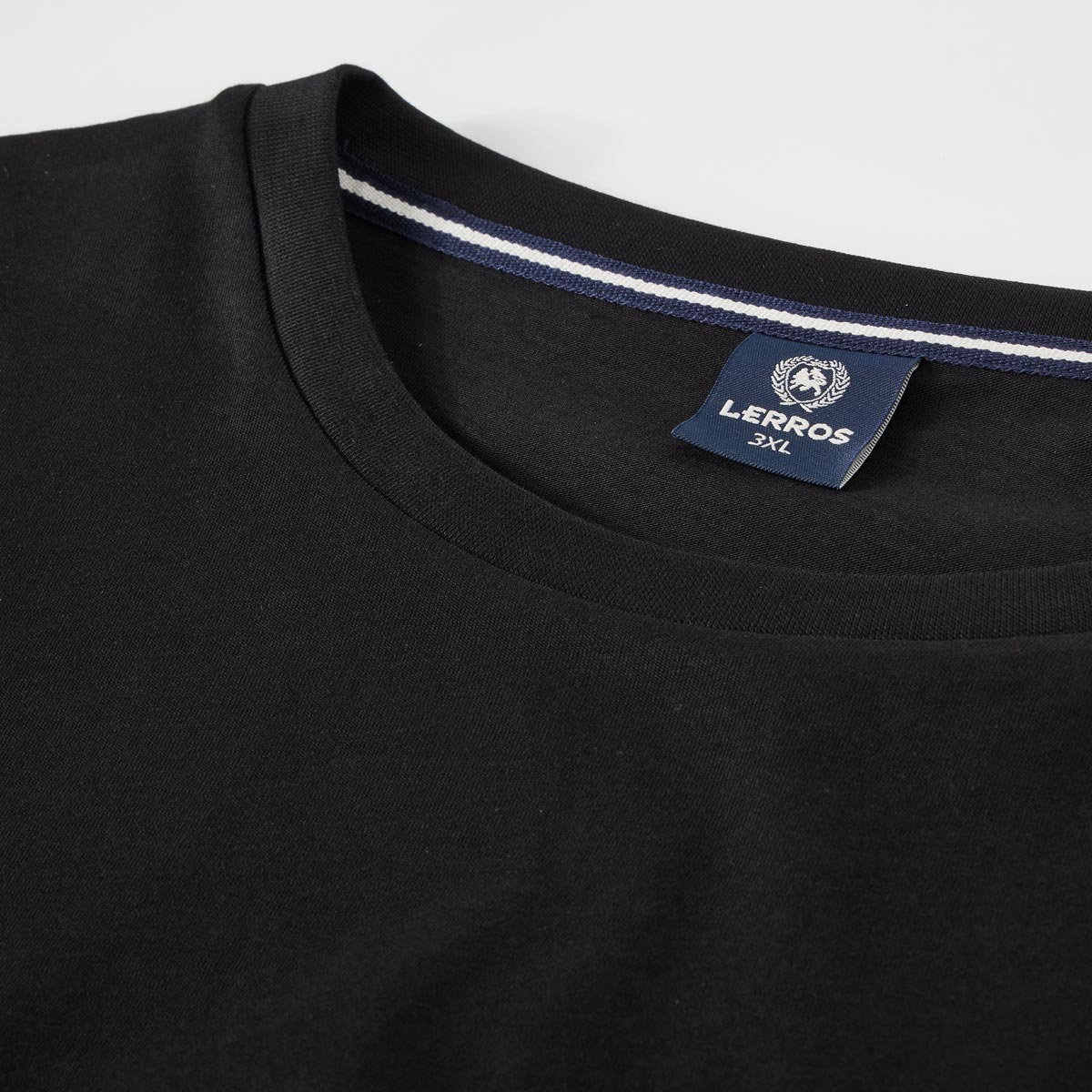 Lerros Longsleeve aus Baumwolle schwarz