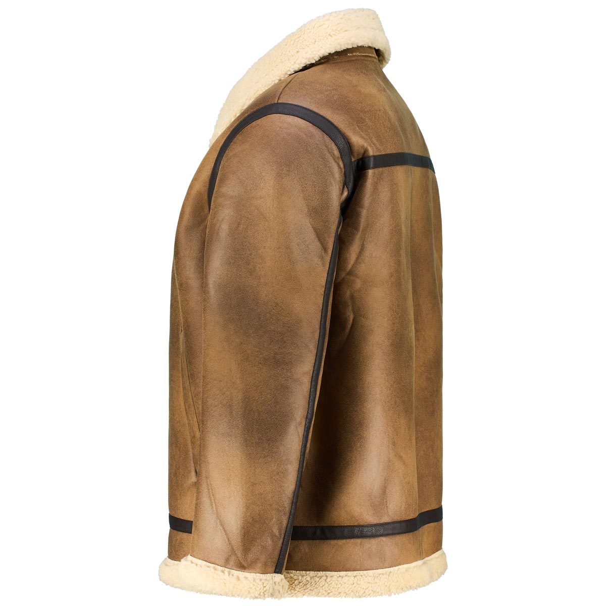 Jack&Jones Jacke mit Teddyfell braun