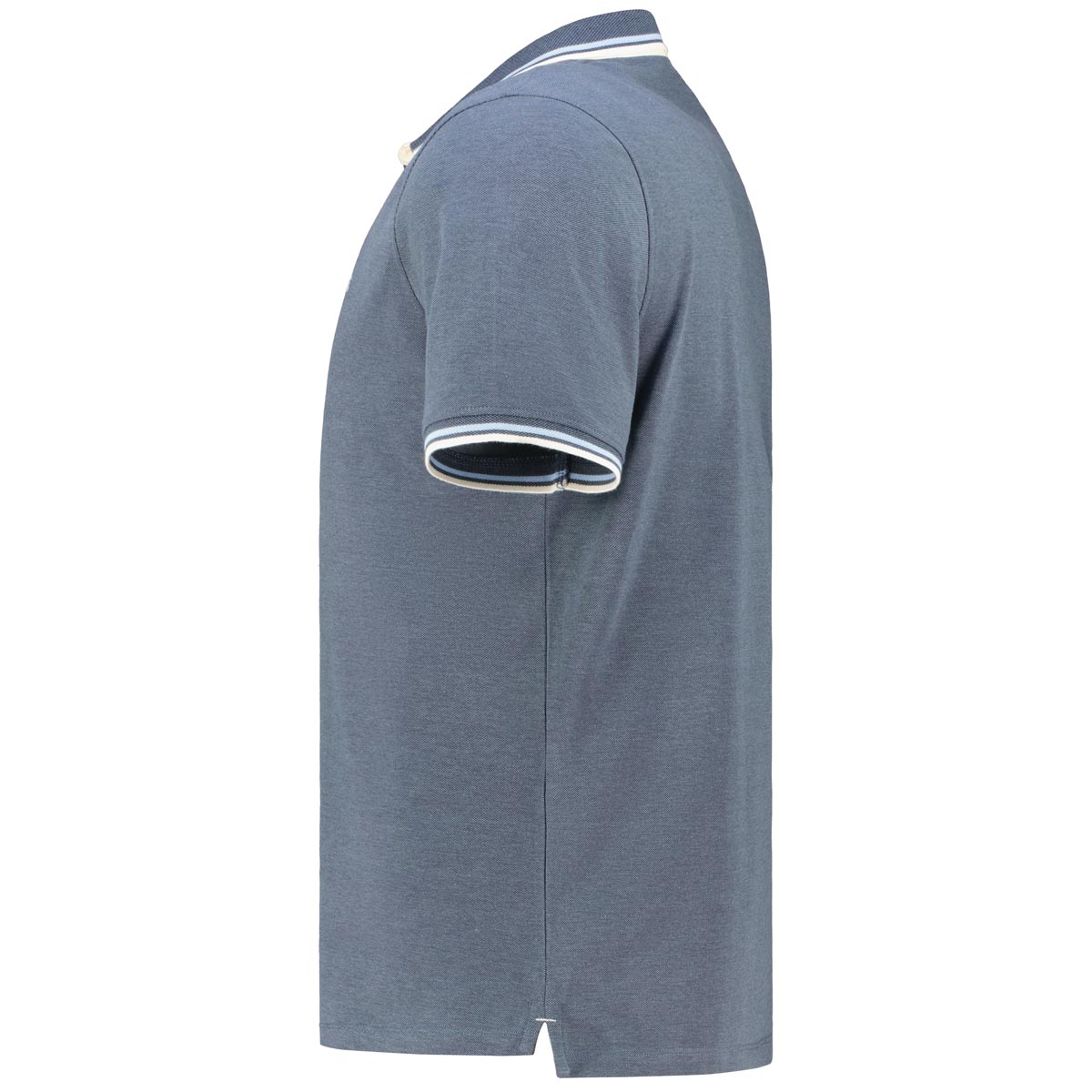 Jack&Jones Poloshirt mit Kontrastdetails grau