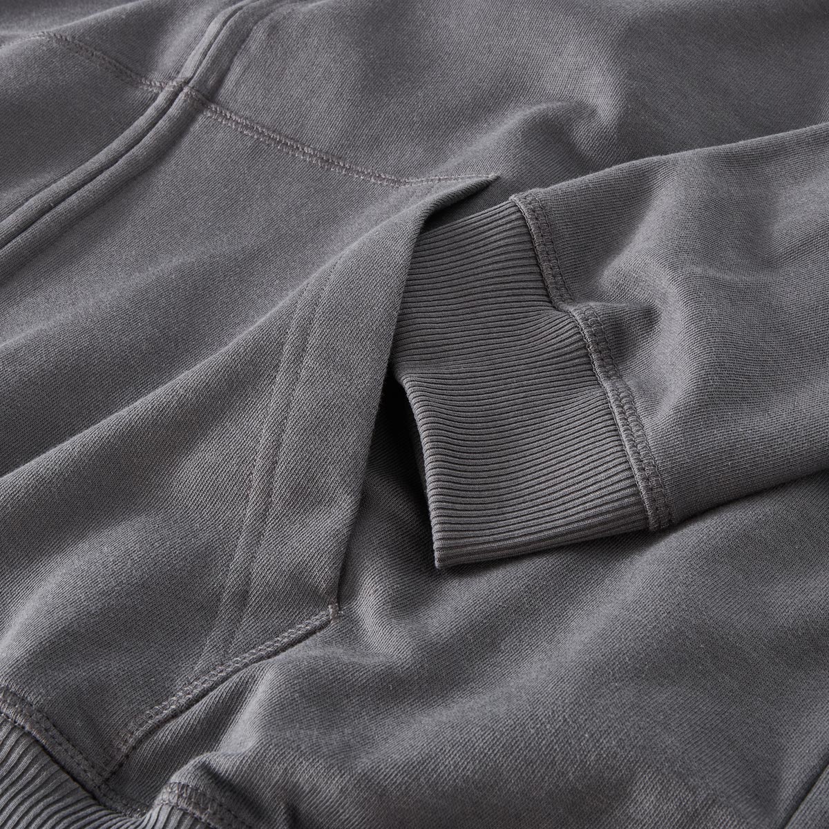 Jack&Jones Kapuzenjacke aus Baumwollmischung dunkelgrau