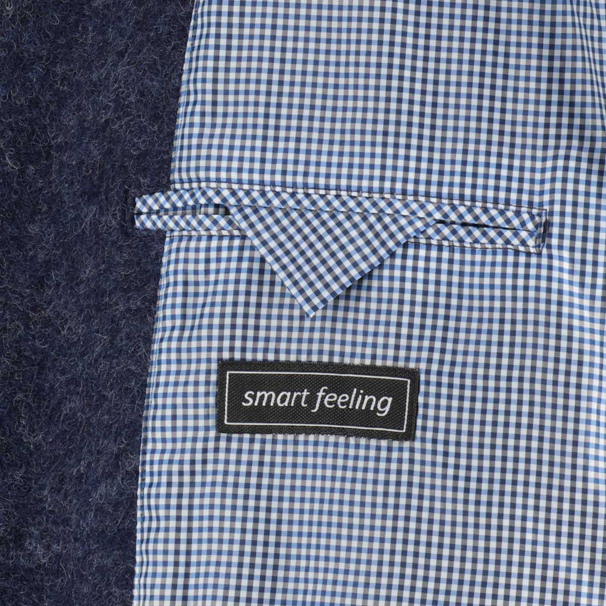 Weis Trachtenjanker aus Wollmischung blau