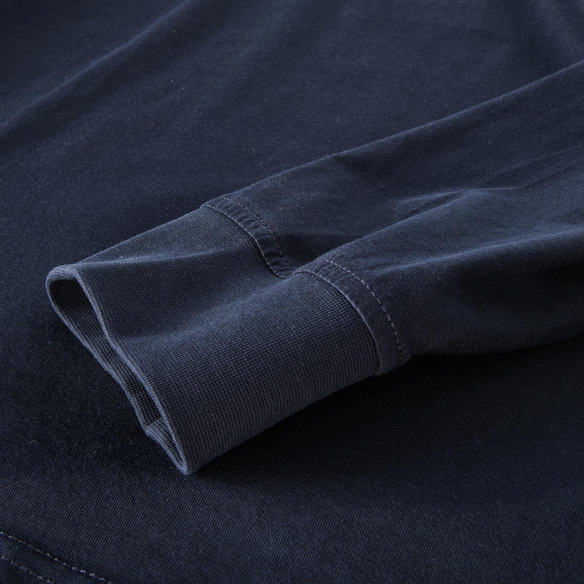 Lerros Rollkragenshirt aus Baumwolle blau