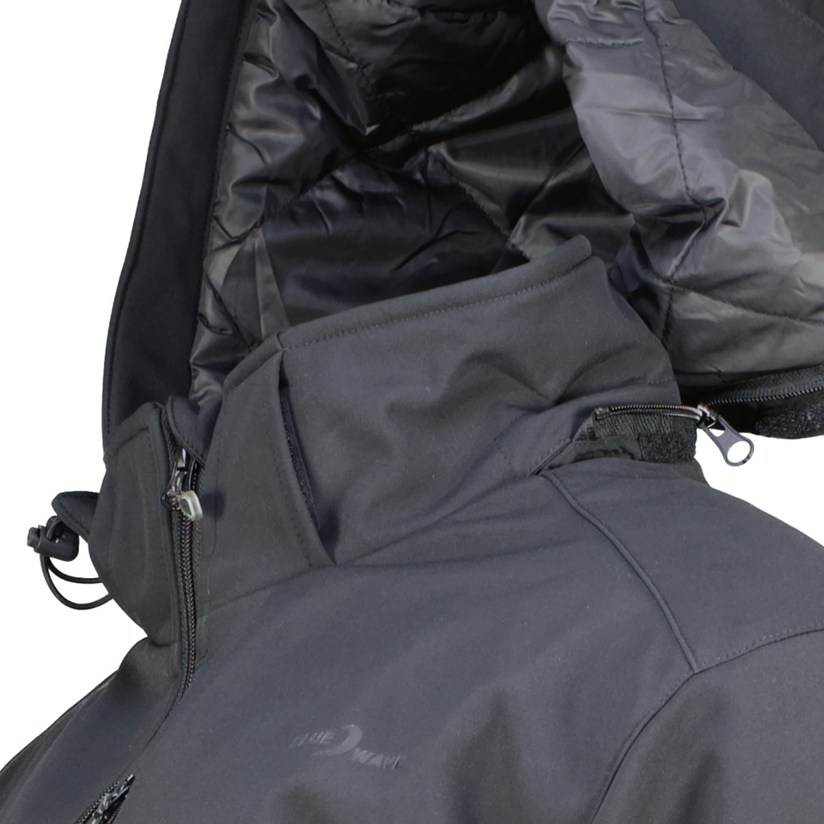 Blue Wave Softshelljacke, wind- und wasserdicht schwarz