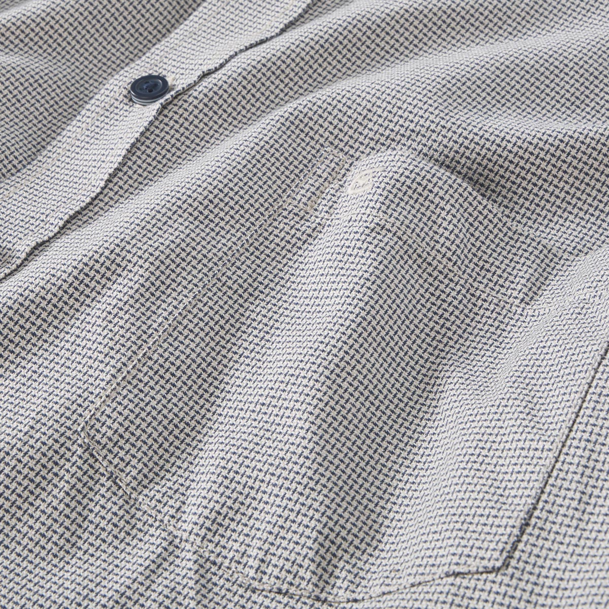 CASA MODA Freizeithemd mit Allover-Muster beige