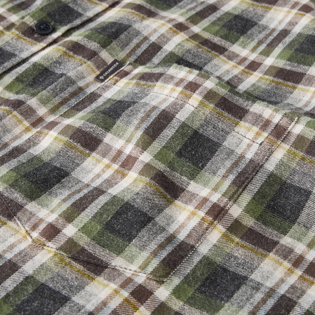 CASA MODA Flanellhemd grau