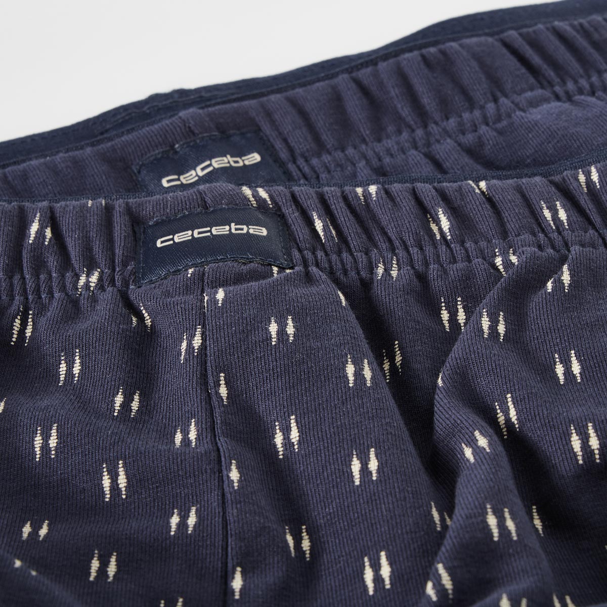 Ceceba Doppelpack Slips aus Baumwolljersey, elastisch und weich blau