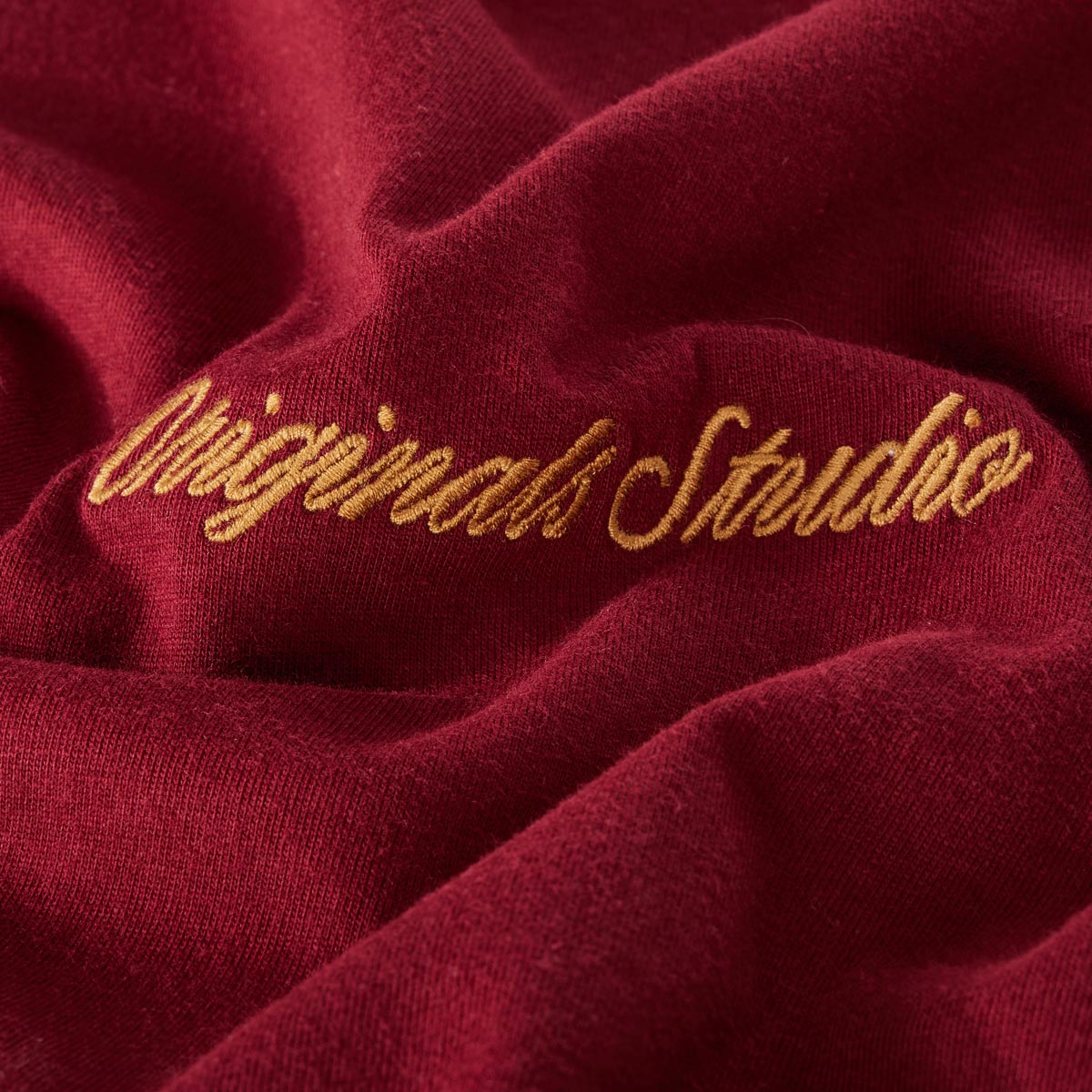 Jack&Jones Basic-T-Shirt dunkelrot