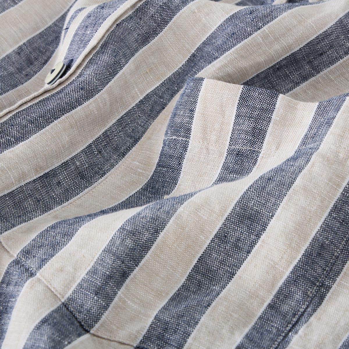 Pfundskerl Freizeithemd aus Leinen beige