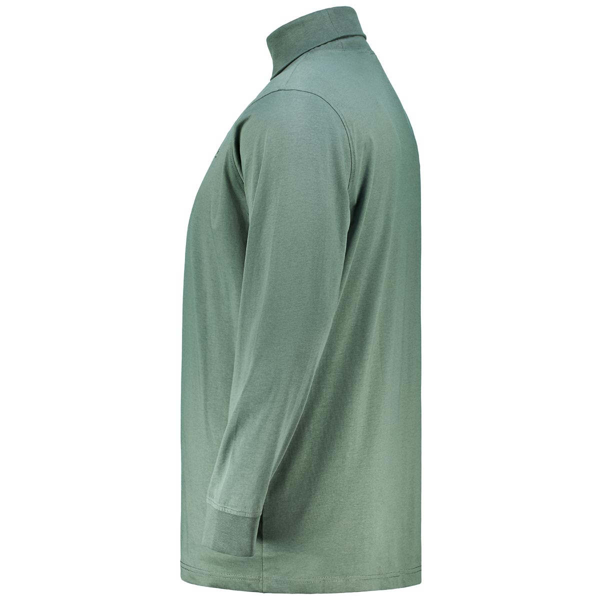 Lerros Rollkragenshirt aus Baumwoll-Jersey dunkelgrün