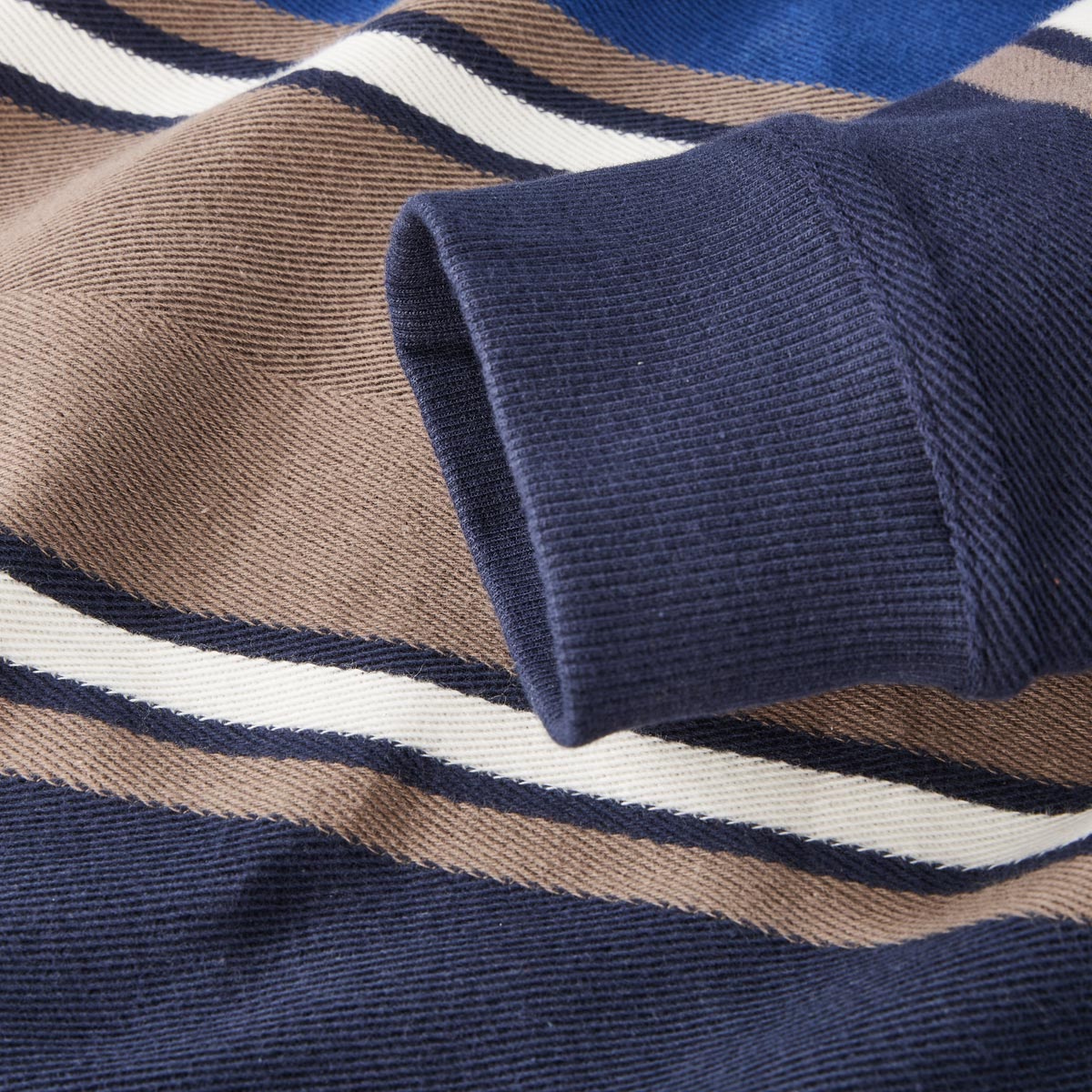 Hajo Polo-Sweatshirt mit Stay Fresh marine