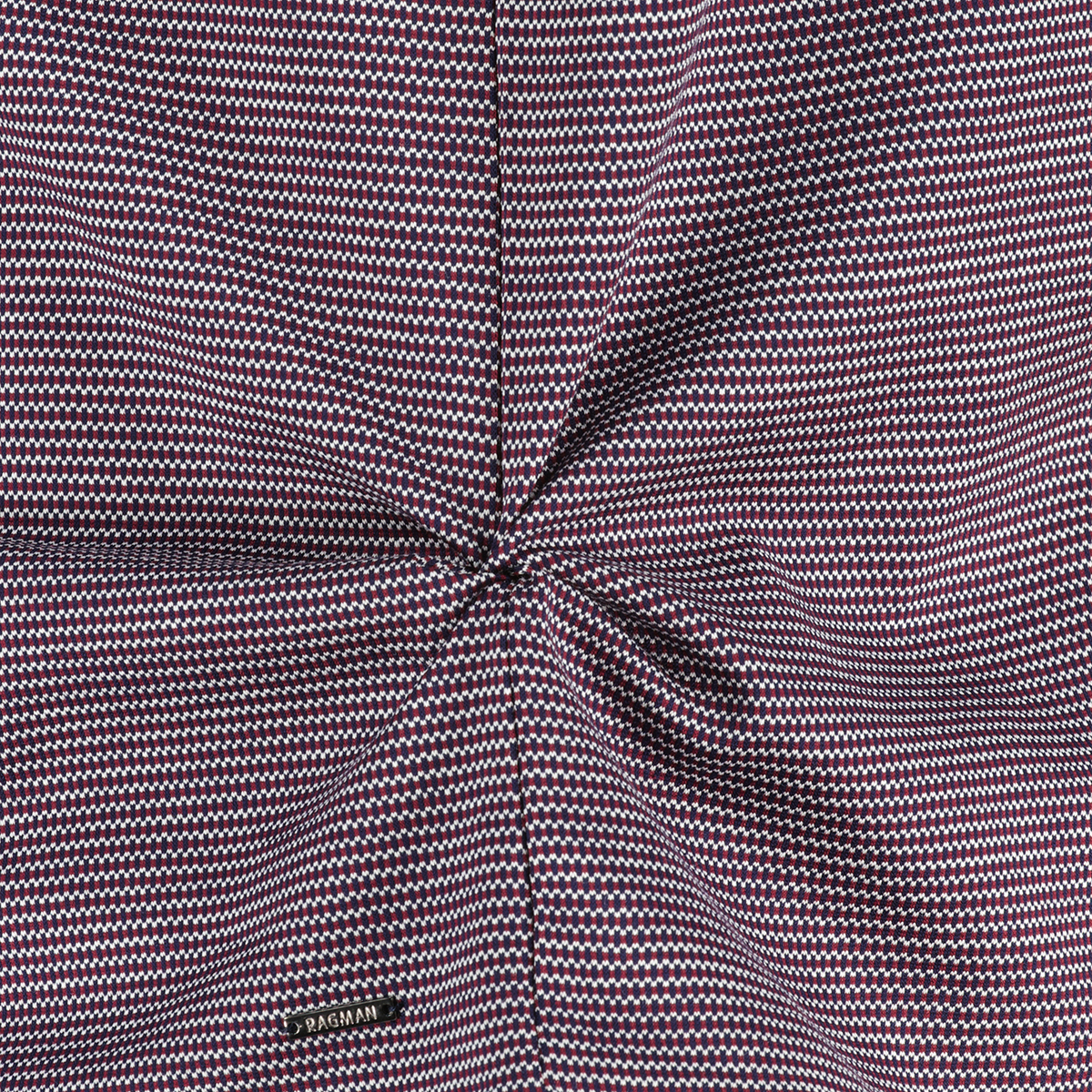 RAGMAN Poloshirt aus merzerisierter Baumwolle beere