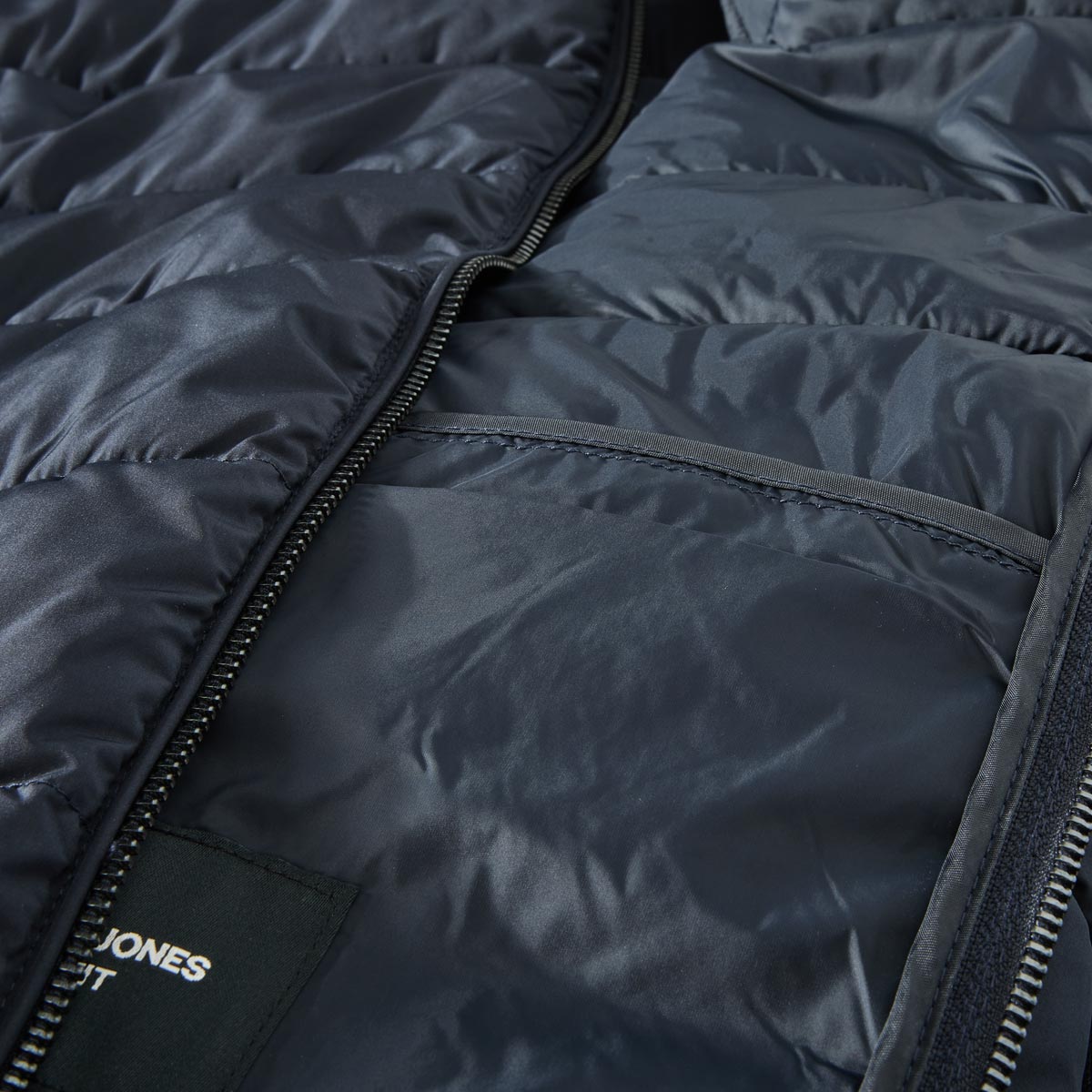 Jack&Jones Steppjacke im Materialmix marine