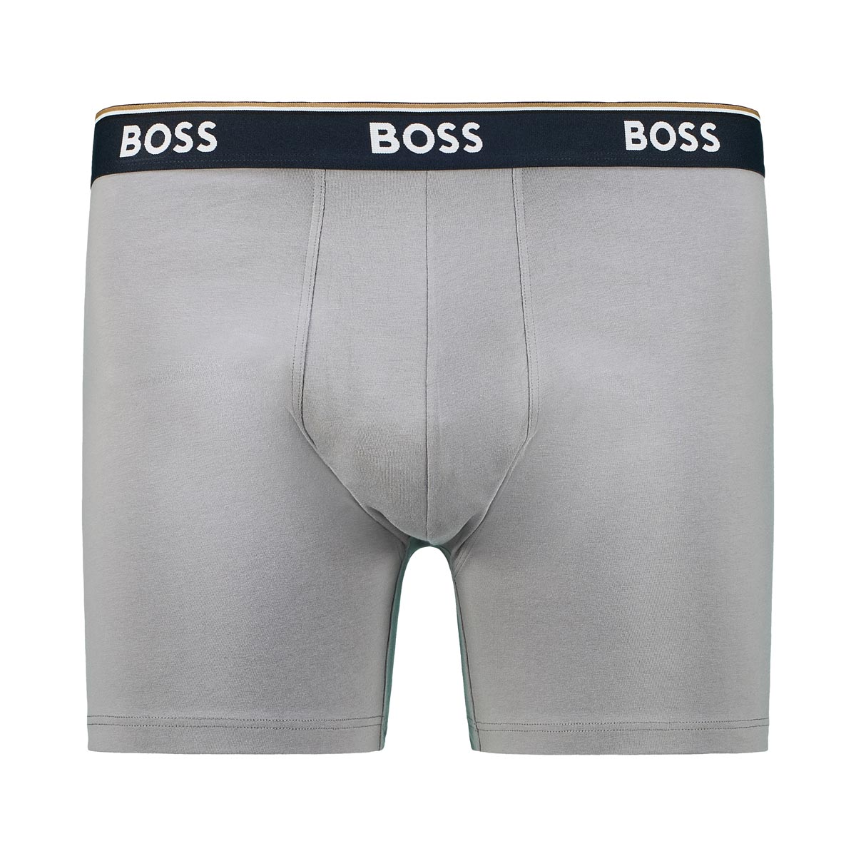 BOSS 3er-Pack Boxershorts mit Elasthan grau