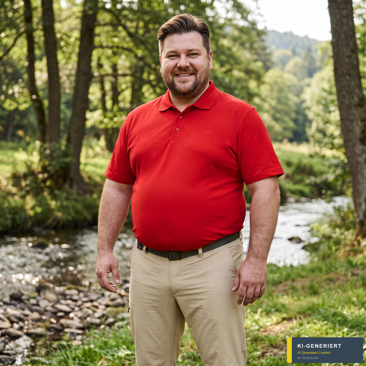 Maier Sports Funktions-Poloshirt, atmungsaktiv und schnelltrocknend rot