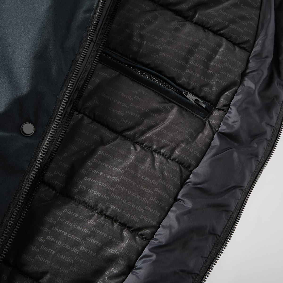 Pierre Cardin Winterjacke, wind- und wasserdicht schwarz
